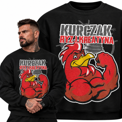 BLUZA  NA SIŁOWNIĘ  KURCZAK RYŻ 3